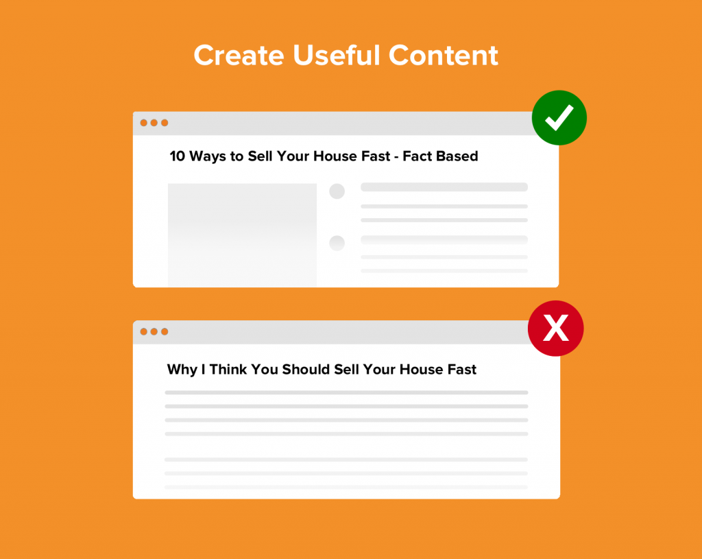 Google Ranking Factor - Create Useful Content