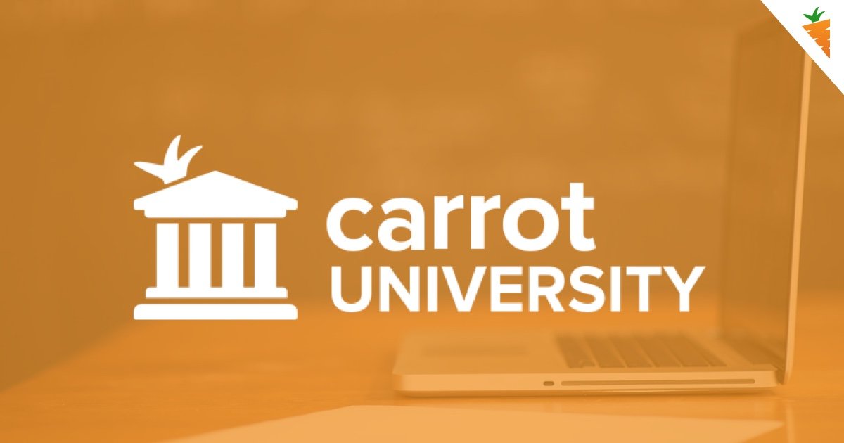 Announcing Carrot University!