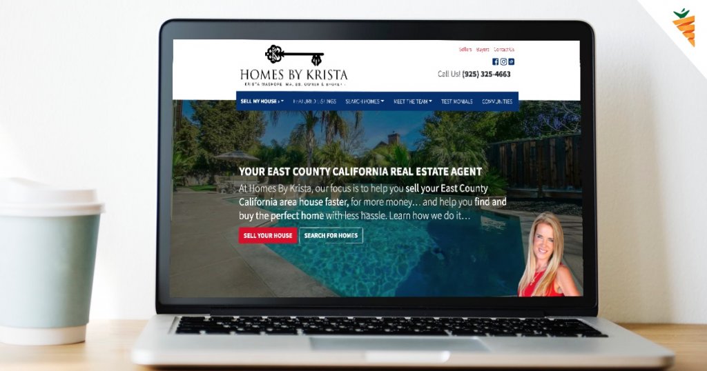 Homes By Krista Carrot Real Estate Website