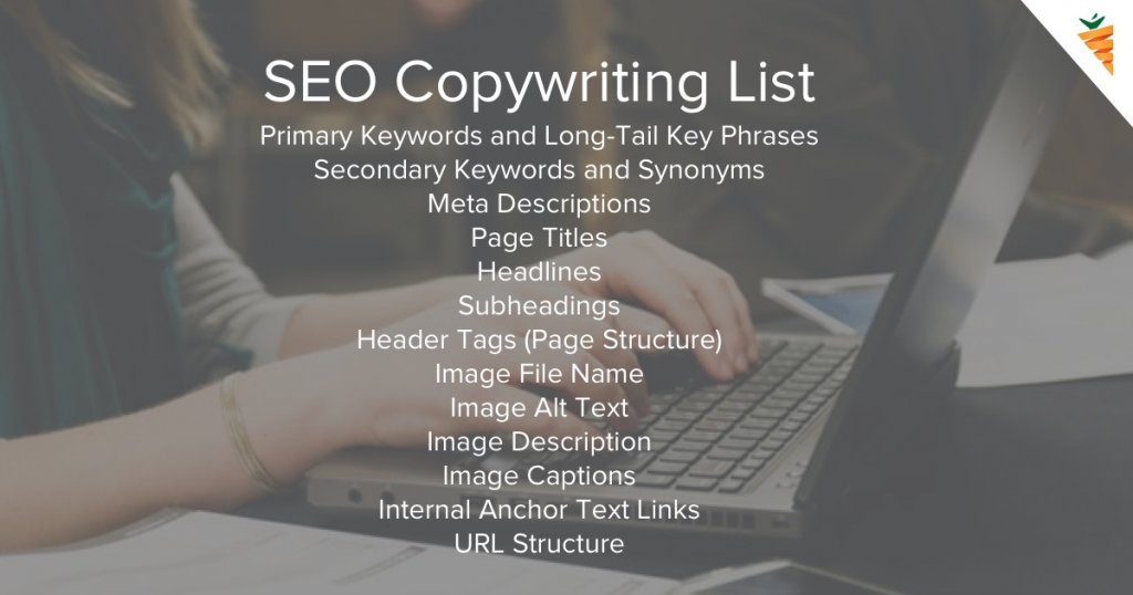 SEO copywriting list for real estate