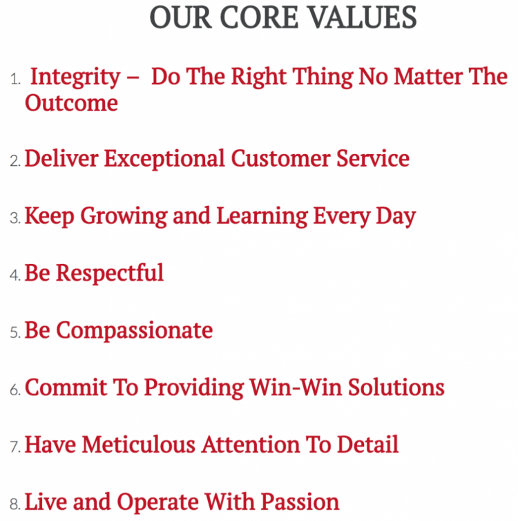 sellyourhousedfw.com core values