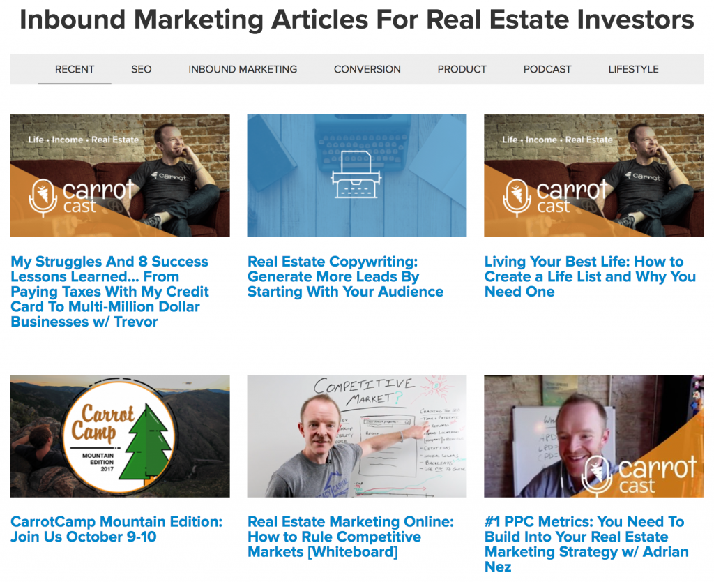 investorcarrot blog posts