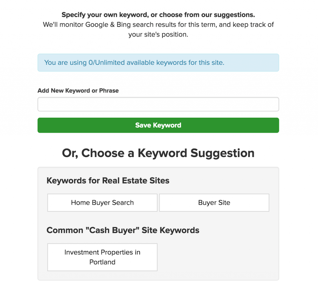keyword-suggestion