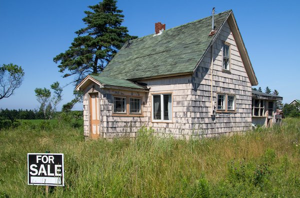 a house in foreclosure for sale as-is