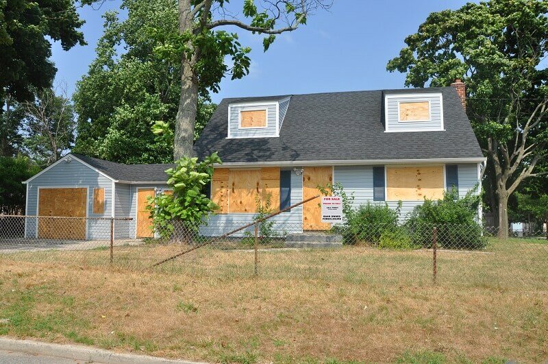  Auf dem Kopf stehendes Haus in Tennessee