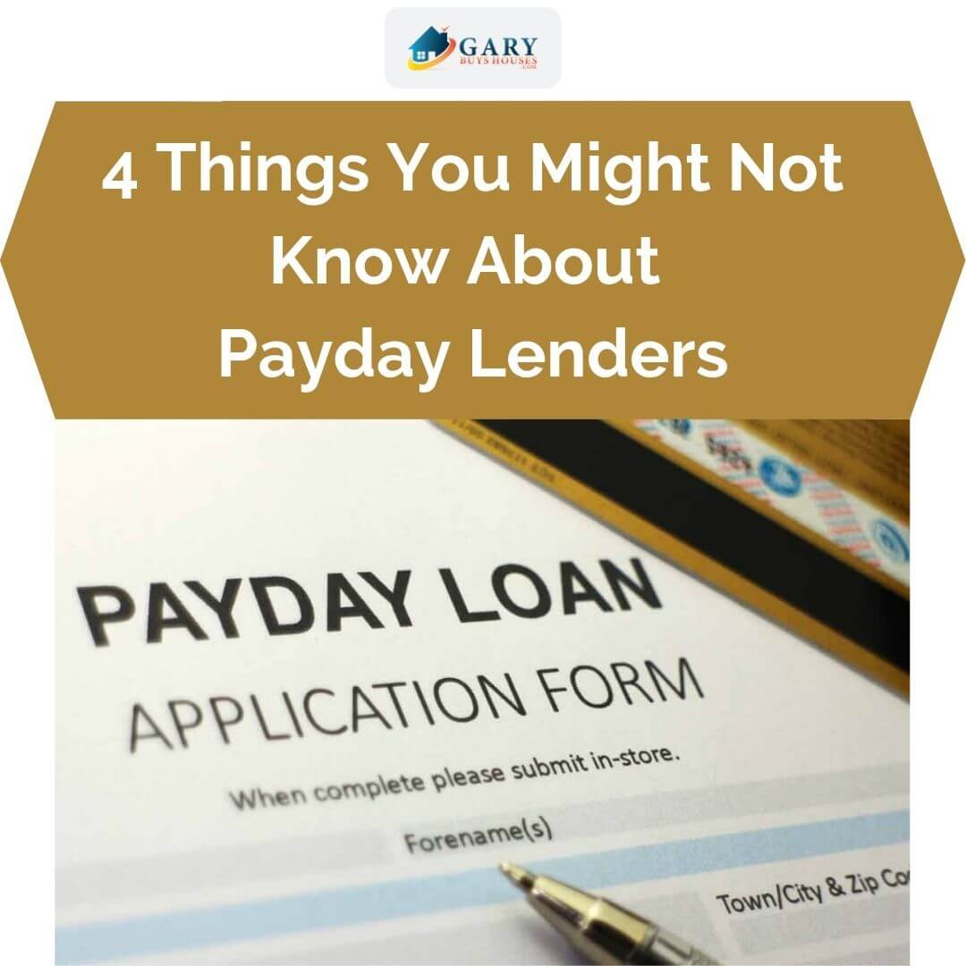 4 Secrets You Should Know About Payday Lenders