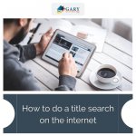 How to do a title search online