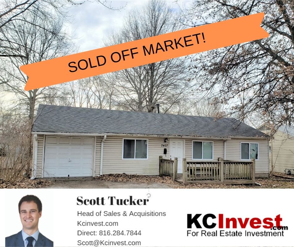 SOLD House in Ruskin Heights Assignable Contract kcInvest