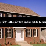Sell my house fast