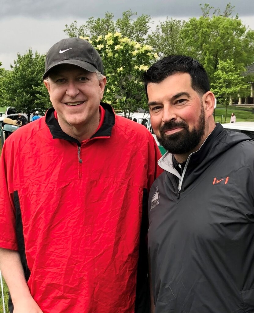 Barry Smith and Ryan Day, Ohio State Head Football Coach