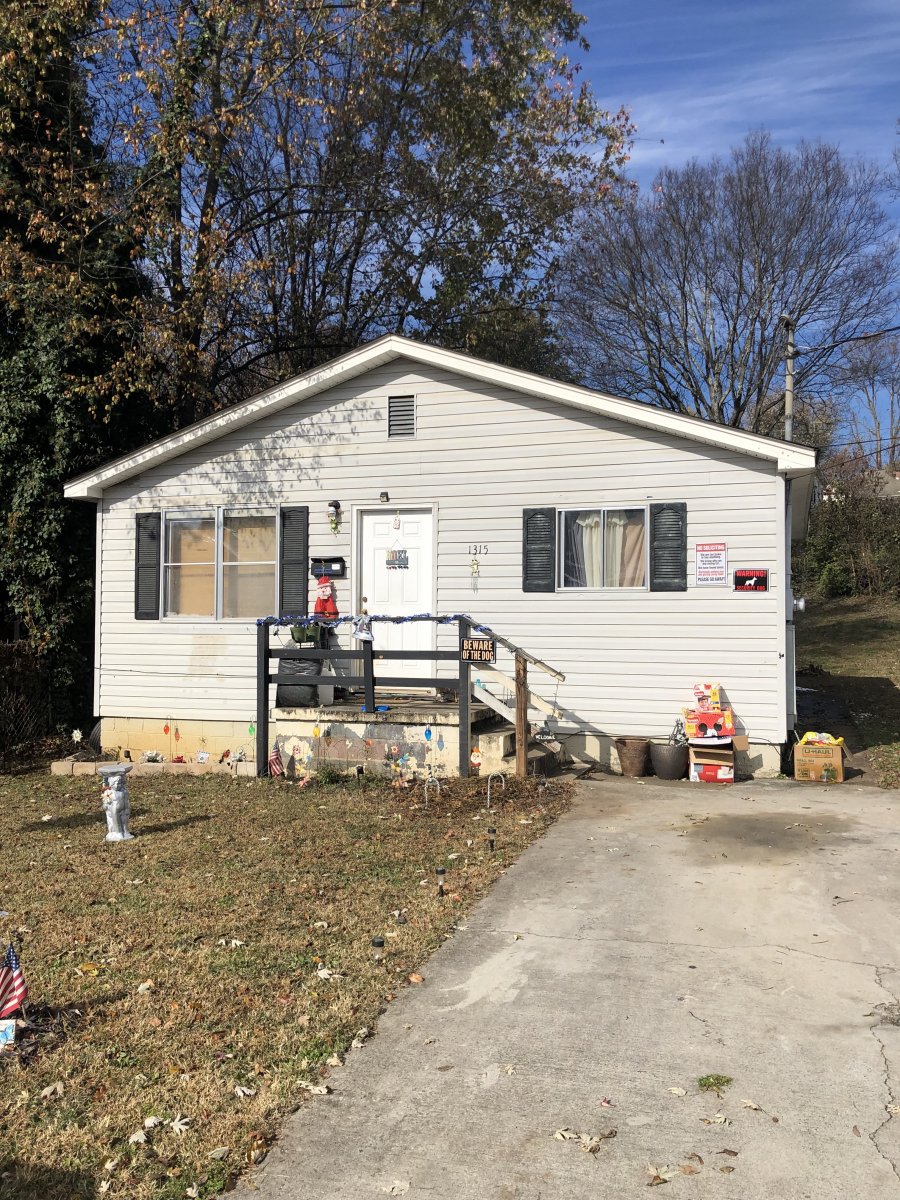 1315 Brookside Ave. Knoxville, TN 37921 TN Investment Properties