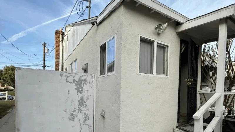 Exterior of a house in Los Angeles