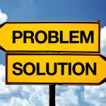 problem or soultion, opposite signs