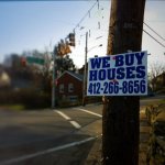 we buy houses sign - northern kentucky and cincinnati