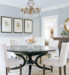 Pale gray blue dining rooms can add $1,926 to the sales price of your home