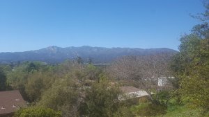 view over looking the valley from a house in ojai