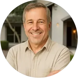 Smiling North Phoenix homeowner testimonial after selling his house fast for cash.