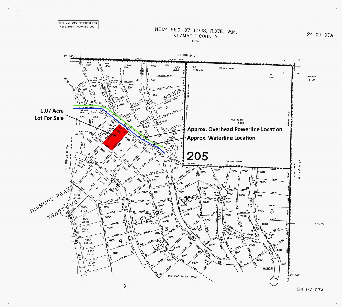 Lowest Priced Lot in Crescent Lake, OR!! Klamath County, OR Realty