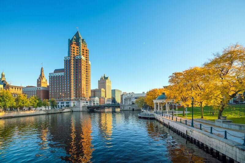 A view of some of the parks in Milwaukee