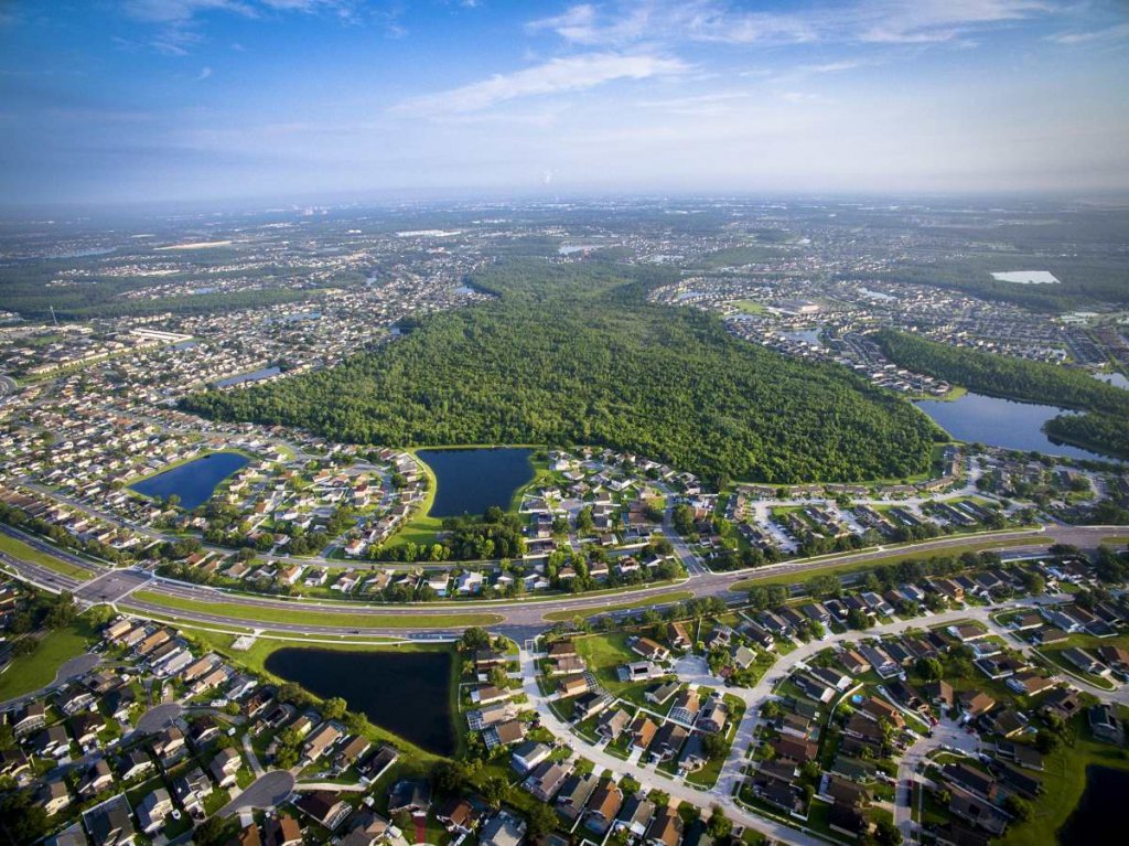 Kissimmee aerial view