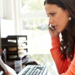 best investment property in | woman on phone