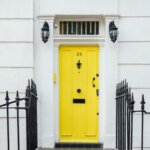 Curb Appeal Yellow Door NJ
