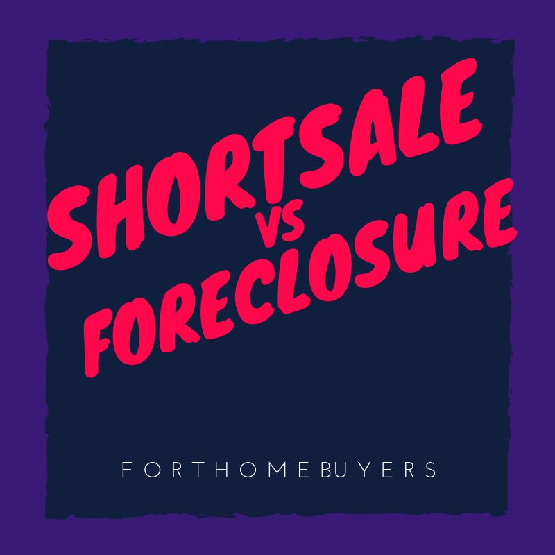 Sell house fast vs Foreclosure