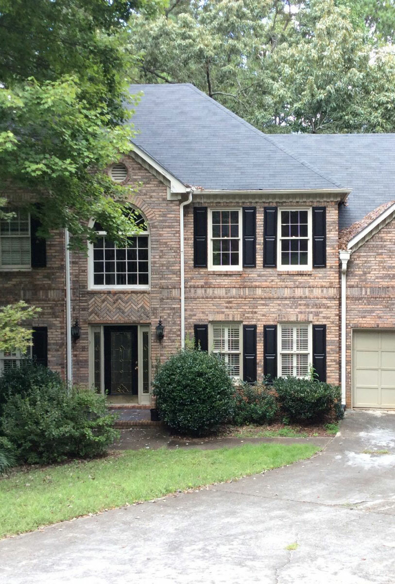 brick house exterior Clarkdale, GA