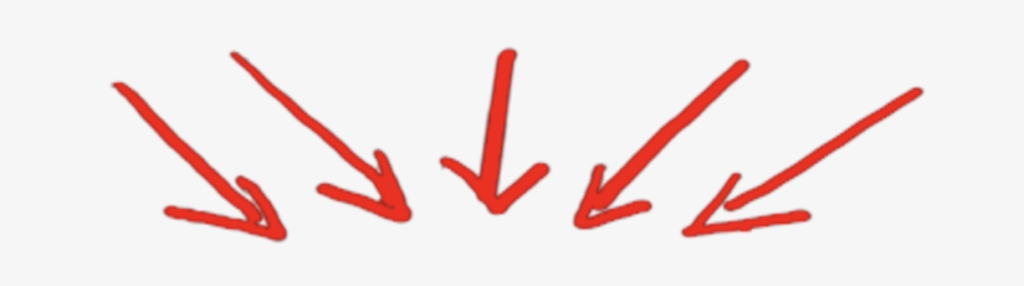 5 arrows pointing in the same direction