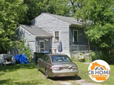 Inherited home at 3911 Lloyd St in Green Bay with deferred maintenance before cash purchase by CB Home Solutions