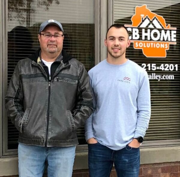 Carter and Bryan Crowley, owners of CB Home Solutions, Wisconsin cash home buyers
