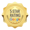 Google 5 star reviews badge for CB Home Solutions Wisconsin