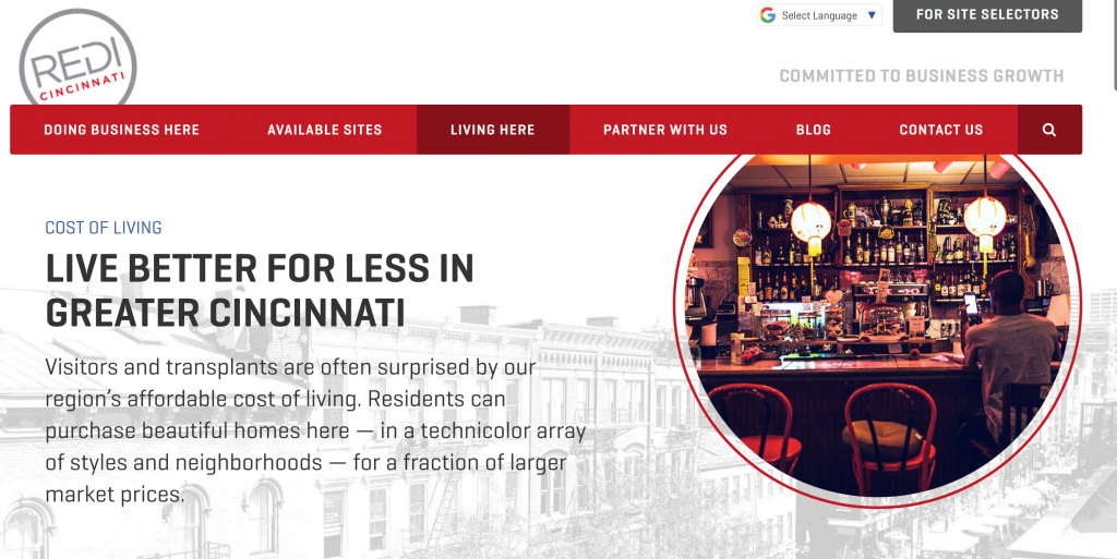 cost of living in Cincinnati - live better for less in Greater Cincinnati - redi