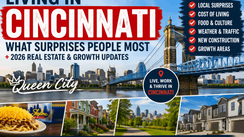 Living in Cincinnati, what surprises people