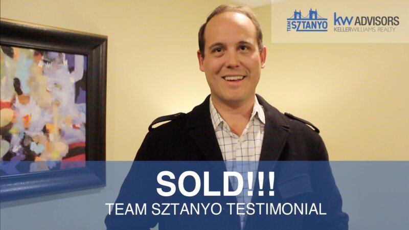 selling a covington ky home - team sztanyo testimonial - sold