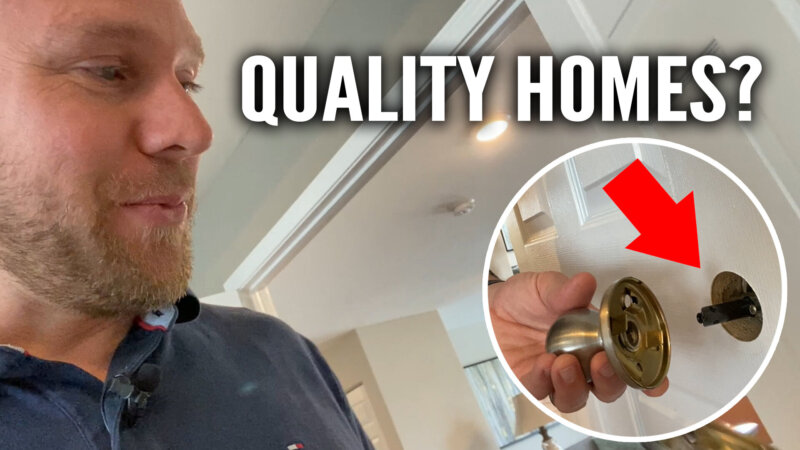 New construction homes - Builder Quality Check