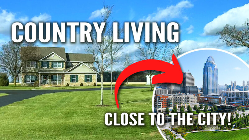 Buying land near a big city- Farm houses