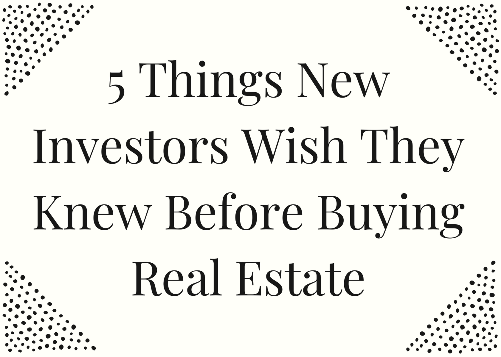 Buying Real Estate in Los Angeles Jennifer Buys Houses