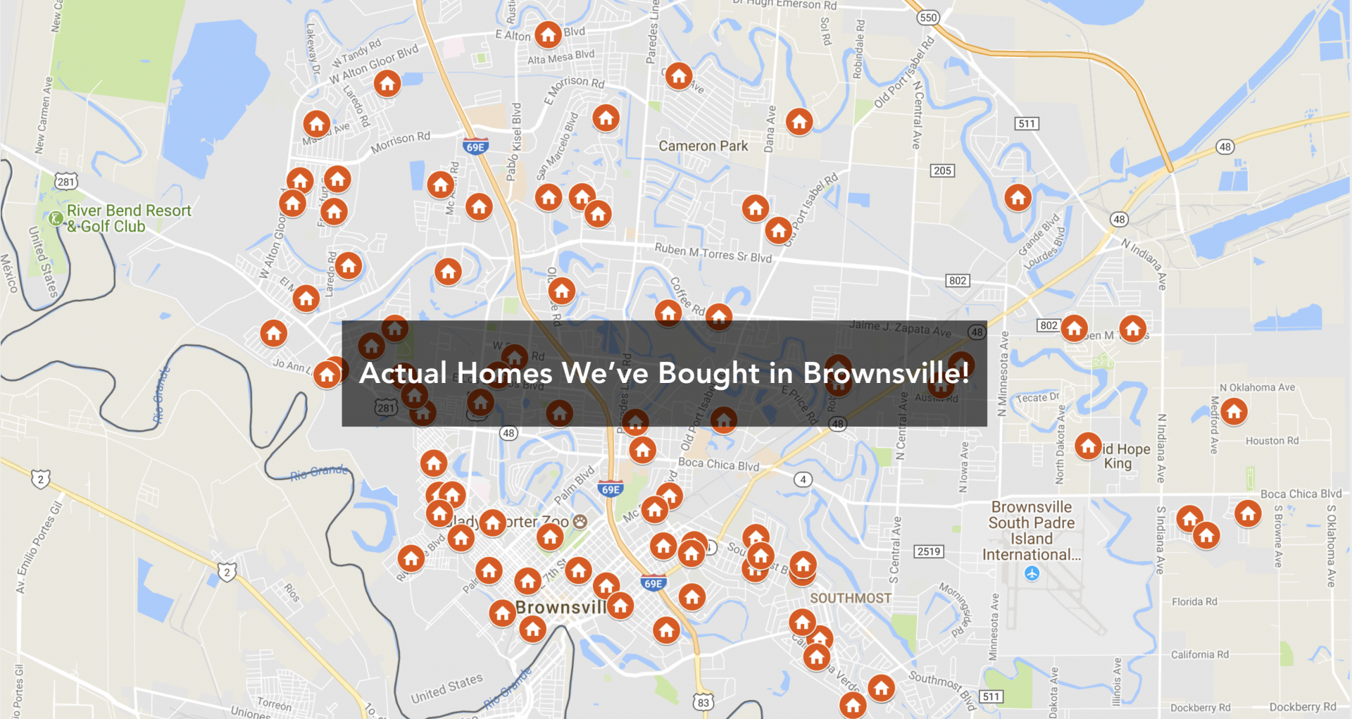 Houses We bought for cash in Brownsville TX.