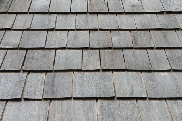 A roof in a not-so-good condition.