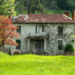 old rundown house