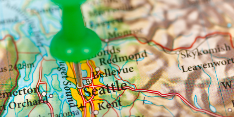 Local Area Map Seattle, WA
