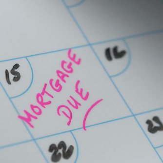 Pay mortgage payment on the due date to avoid late fees or penalties