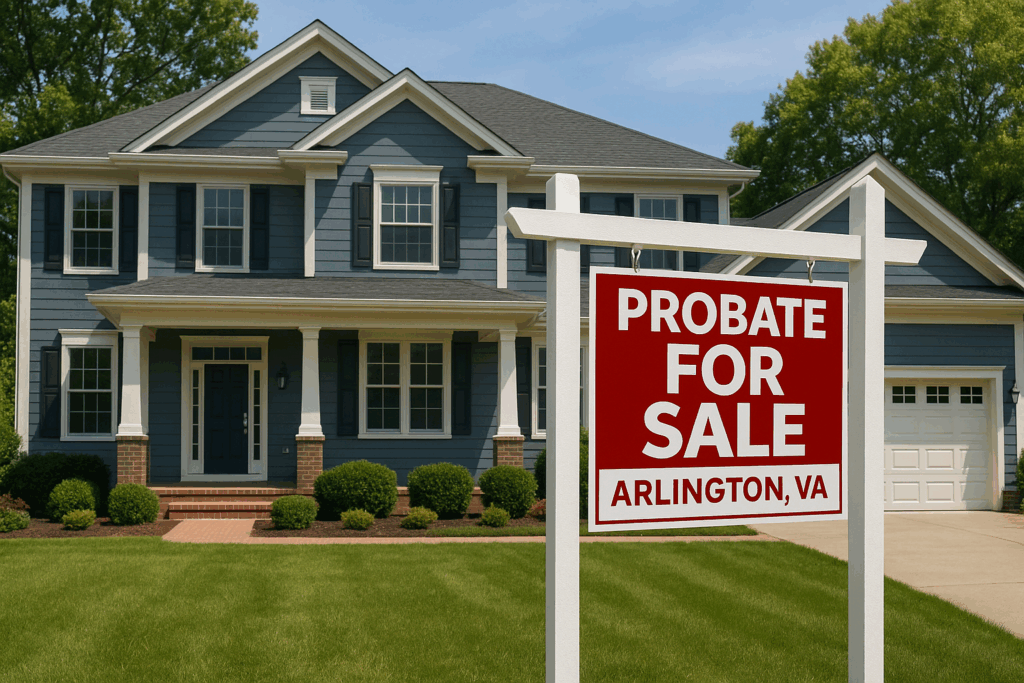 Sell Your House Fast in Probate in Arlington, VA