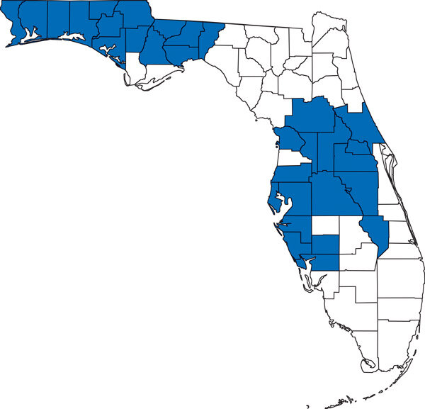 coverage map