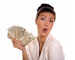 We got cash!