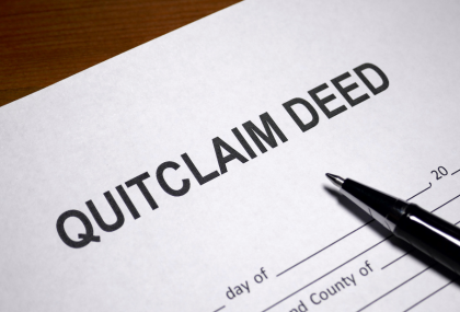 Can You Sell Your House with a Quitclaim Deed in Louisville, KY