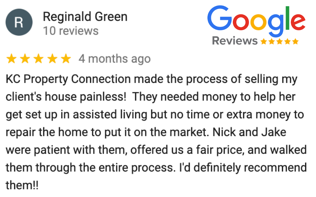 Reginald Green KC Property Connection review