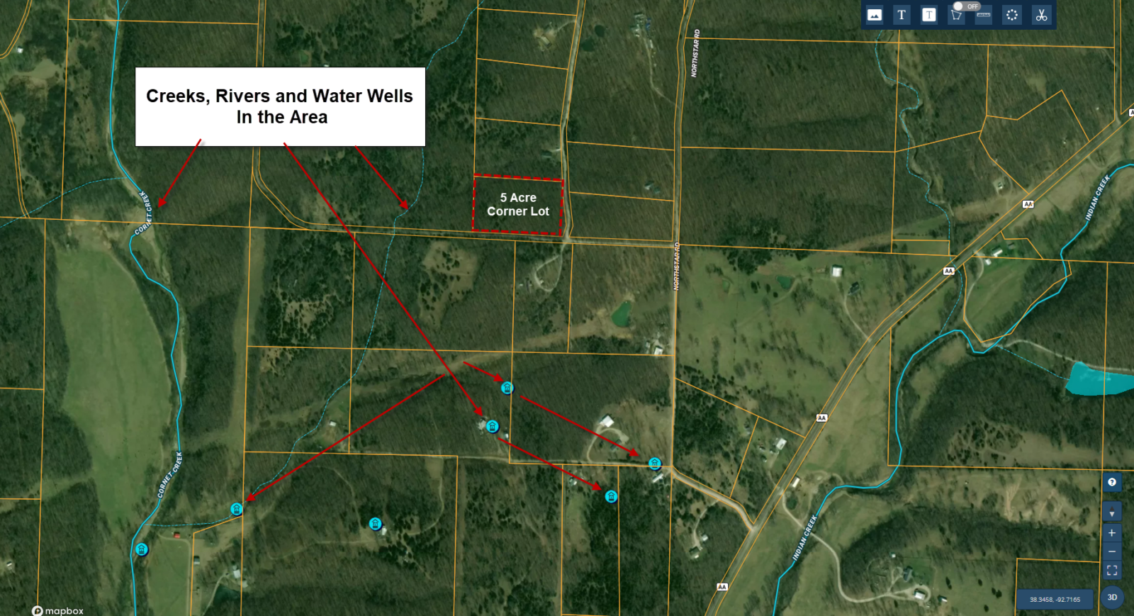 5.0 acres in County, MO Western Land Company