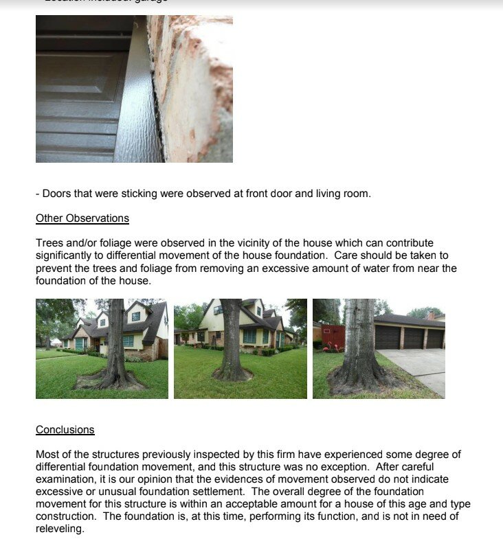 structural engineer report on foundation damage